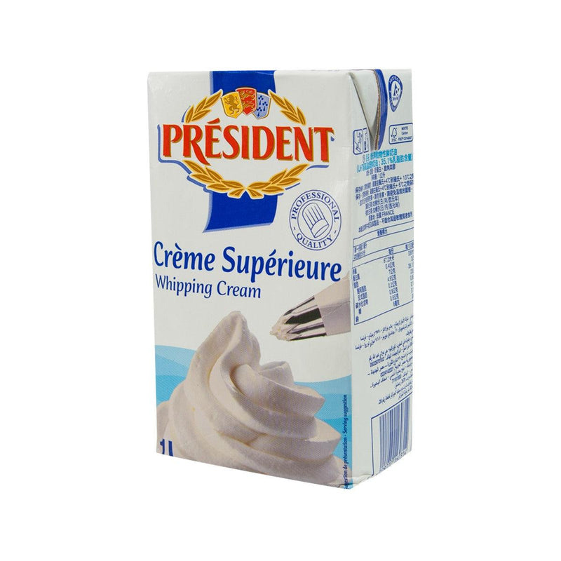 PRESIDENT UHT Whipping Cream  (1L)
