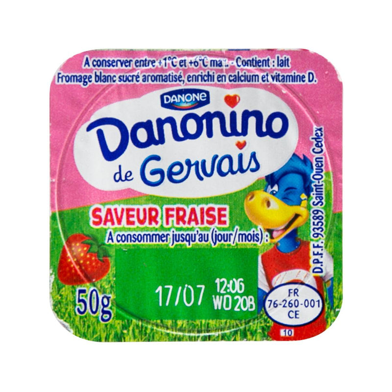DANONE Danonino水果味加鈣及維他命D鮮乳酪甜品  (6 x 50g)