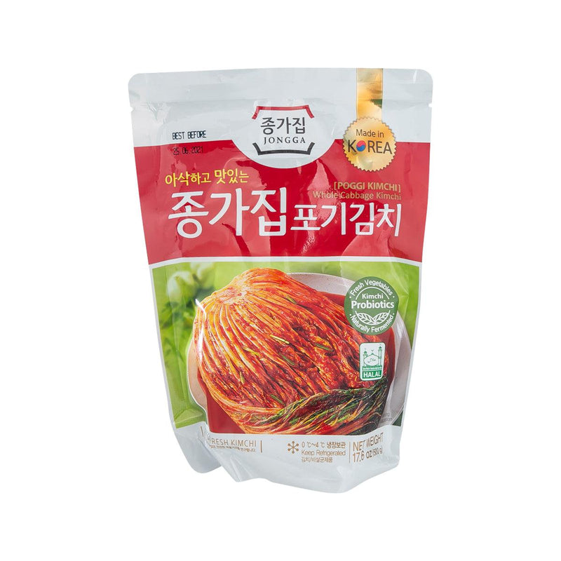 CHONGGA Poggi Kimchi (Whole Cabbage)  (500g)