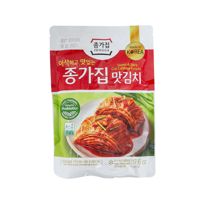 CHONGGA Mat Kimchi (Cut Cabbage)  (500g)