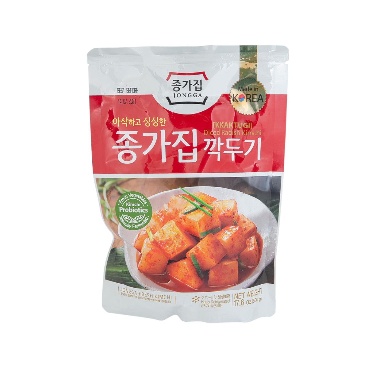 JONGGA Kkaktugi Kimchi  (500g)