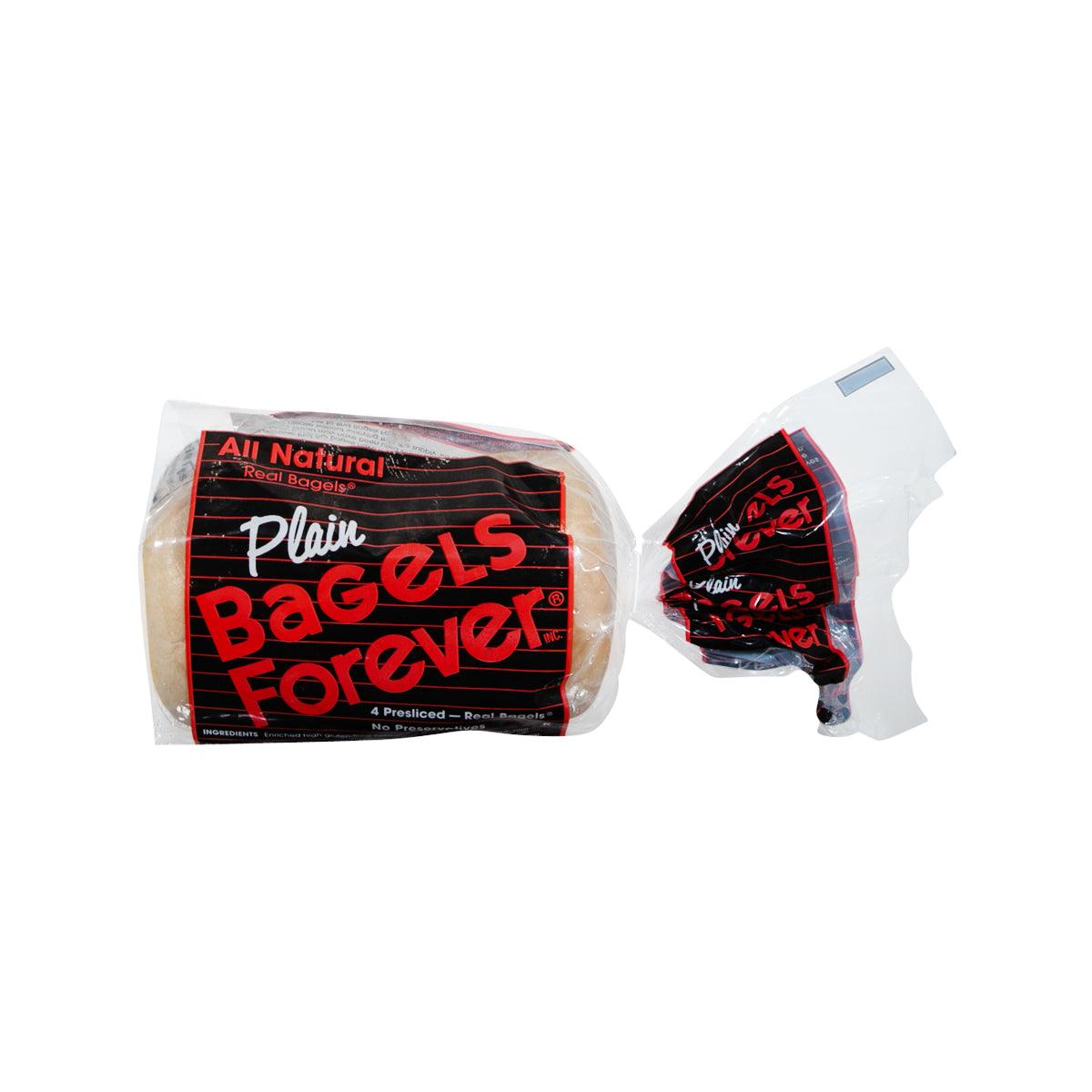 BAGELSFOREVER Presliced Real Bagels Plain (326g) city'super