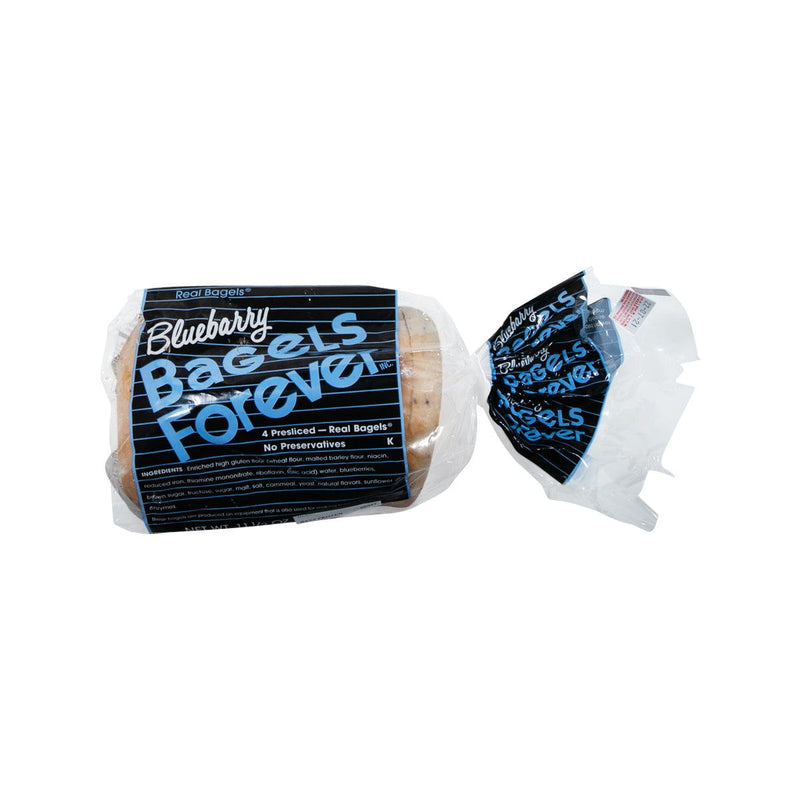 BAGELSFOREVER Presliced Real Bagels - Blueberry  (326g)