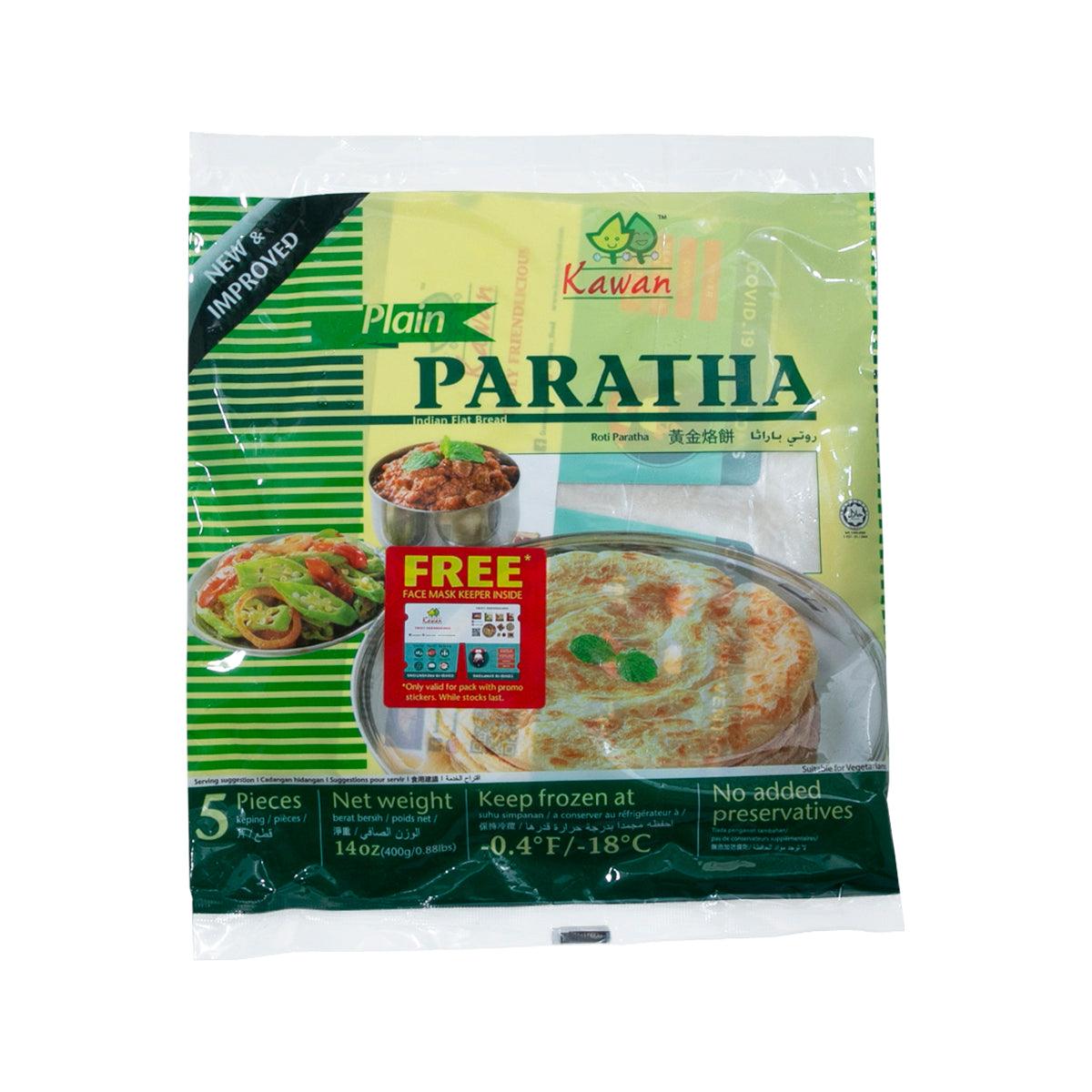 Kawan Plain Paratha, 400g – Flaky Indian Flatbread