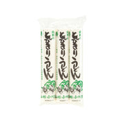 OGAWASEIMEN Yamagata Flat Udon Noodle  (3 x 200g)