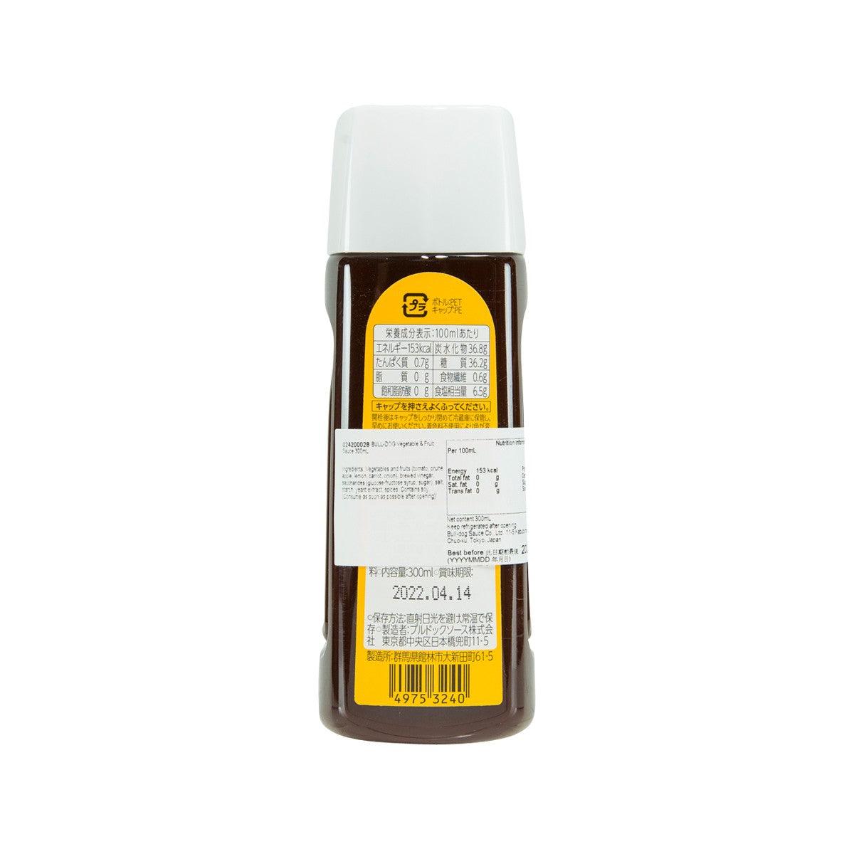 BULL-DOG Vegetable & Fruit Sauce  (300mL)