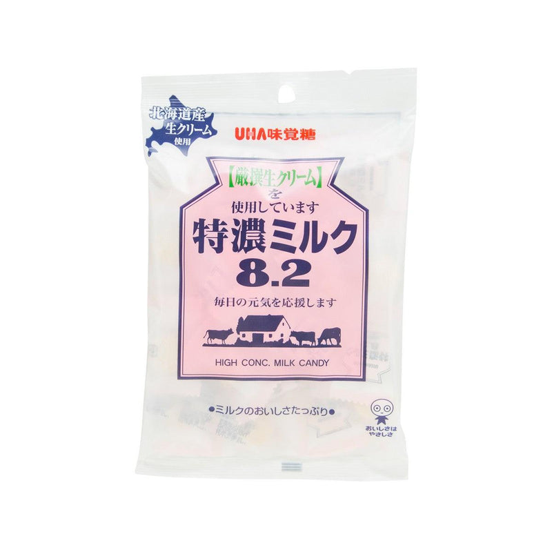 UHA Tokuno Milk 8.2 Candy  (120g) - city&