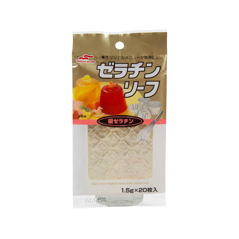 MARUHANICHIRO Gelatin Sheet  (30g)