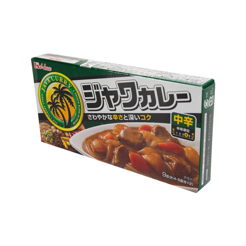 HOUSE Java Curry Roux - Medium Hot  (185g)