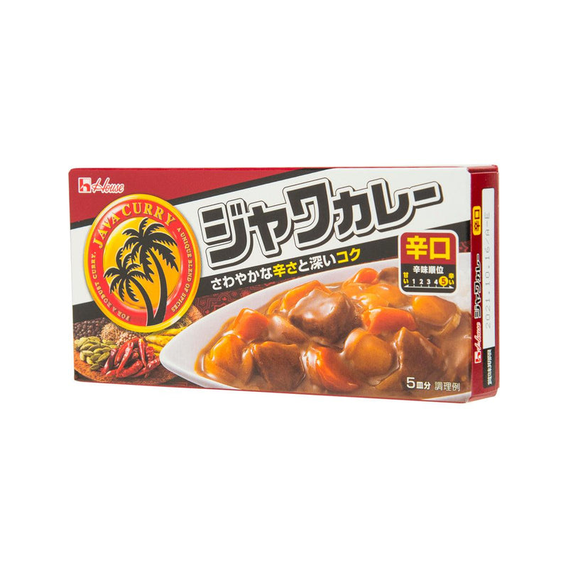 HOUSE Java Curry Roux - Hot  (104g)