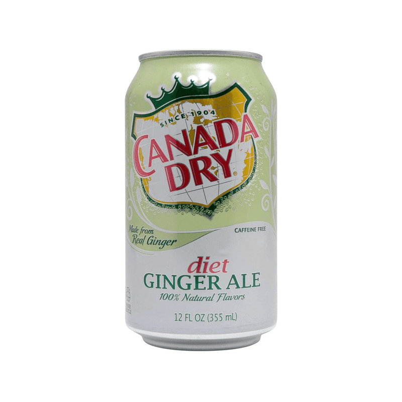 CANADA DRY 無咖啡因無糖薑汁汽水  (355mL)