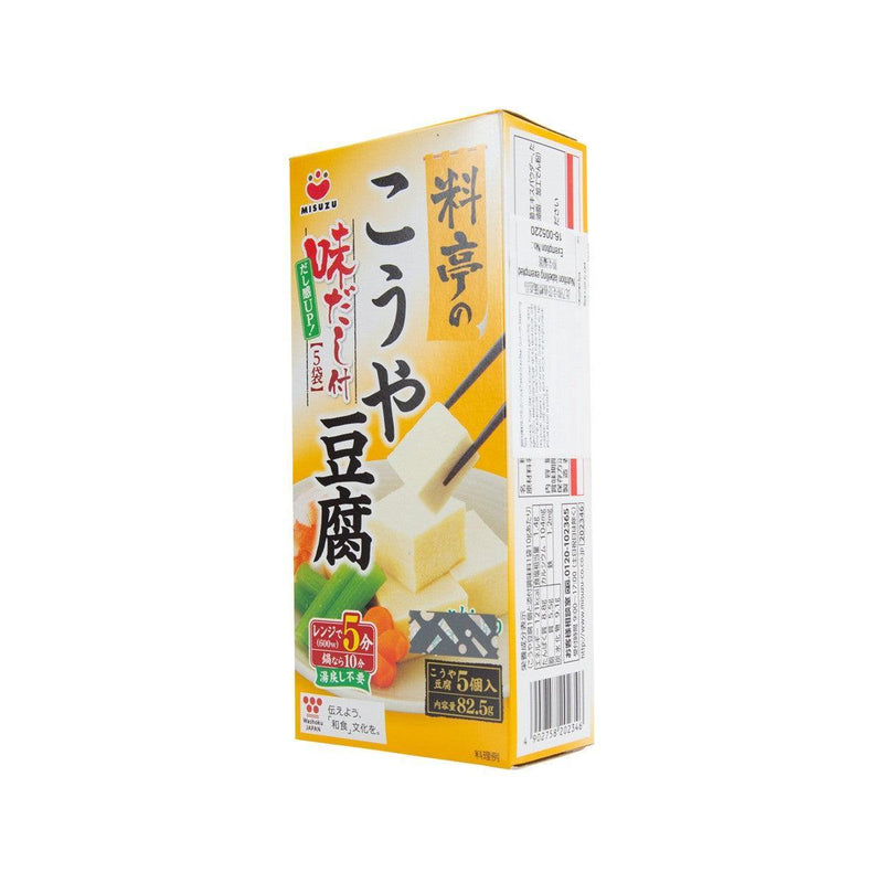 MISUZU Koya Freeze-Dried Bean Curd with Seasoning  (5pcs)