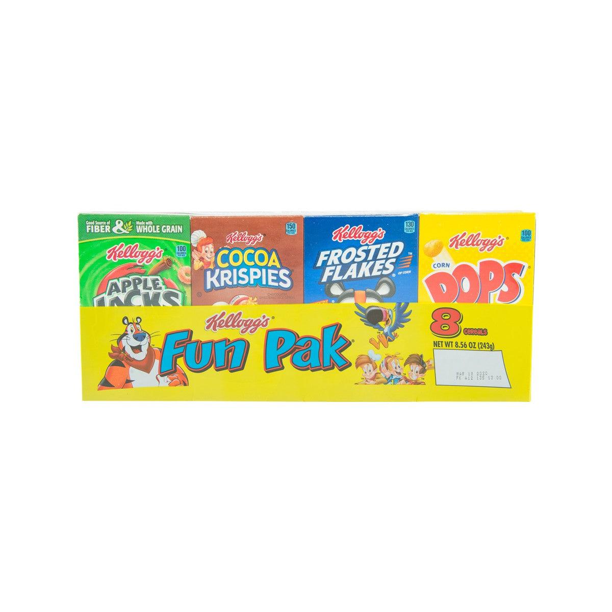 KELLOGG'S Fun Pak Breakfast Cereals (US ver)  (243g)