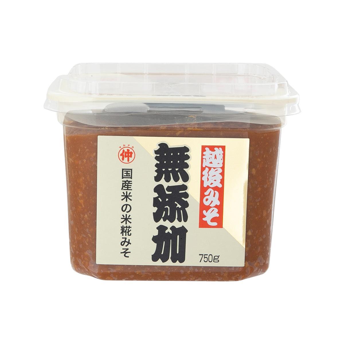 峰村商店 無添加越後味噌 (750g)