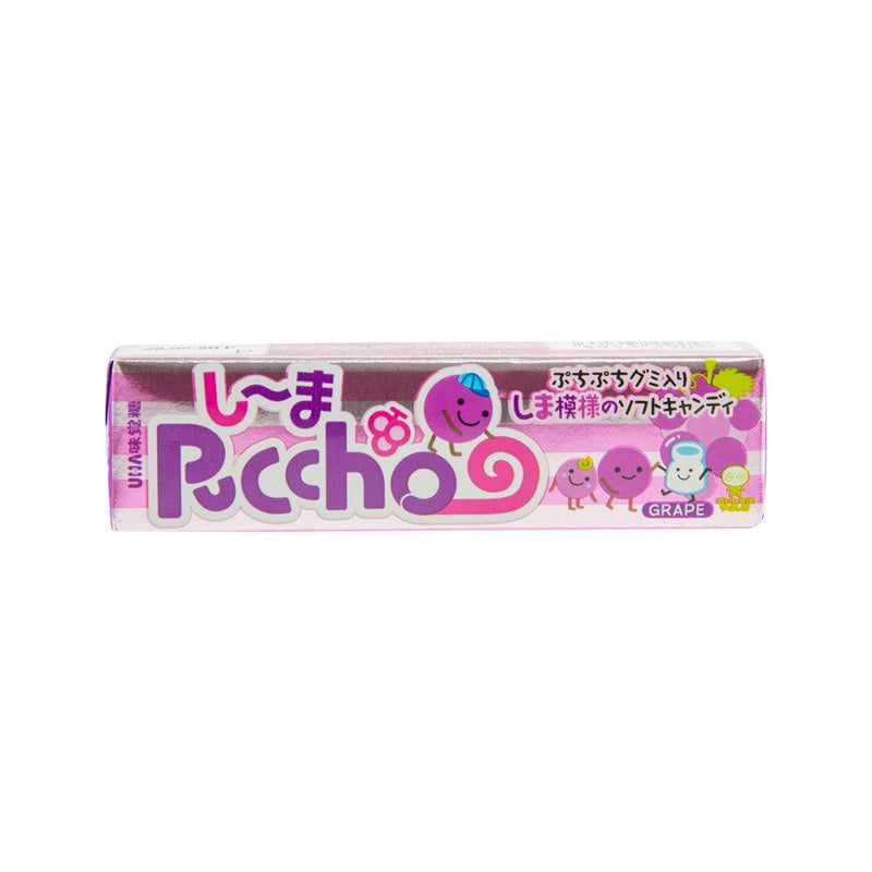 UHA Puccho Stick Candy (Grape Flavor)  (10pcs) - city&