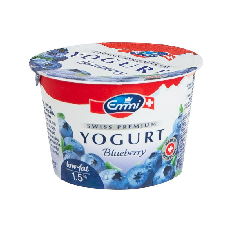 EMMI Swiss Premium Low Fat Yogurt - Blueberry  (100g)
