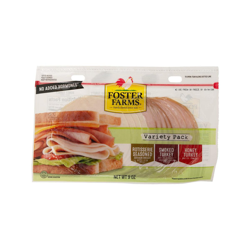 FOSTER FARMS Chicken/Turkey Breast Variety Pack  (9oz)