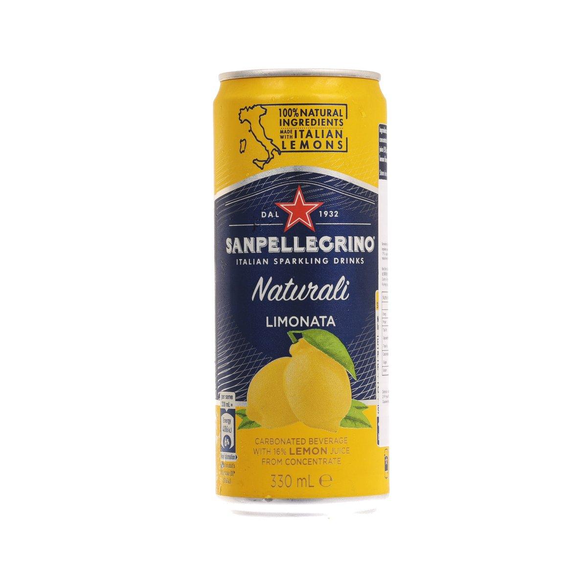 SAN PELLEGRINO 有氣檸檬飲品 [罐裝]  (330mL)
