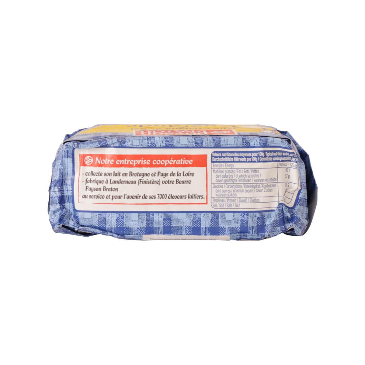 PAYSAN BRETON Churned Butter with Sea Salt Guerande  (250g)
