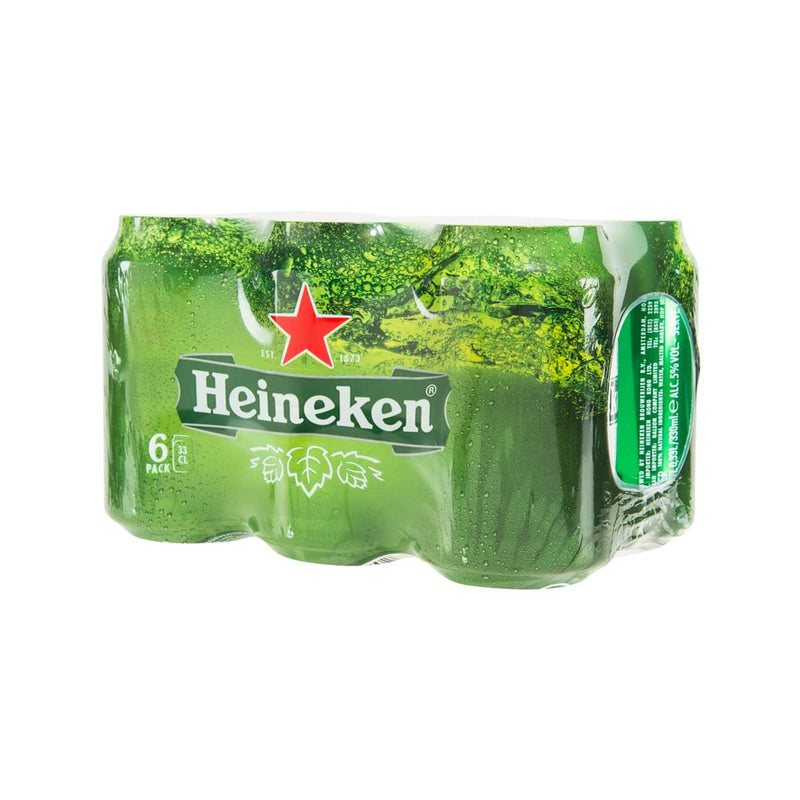 HEINEKEN Lager Beer (Alc 5%)  (6 x 330mL)