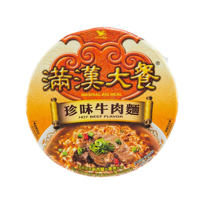 UNI PRESIDENT Imperial Big Meal Hot Beef Flavor  (187g) - city'super E-Shop