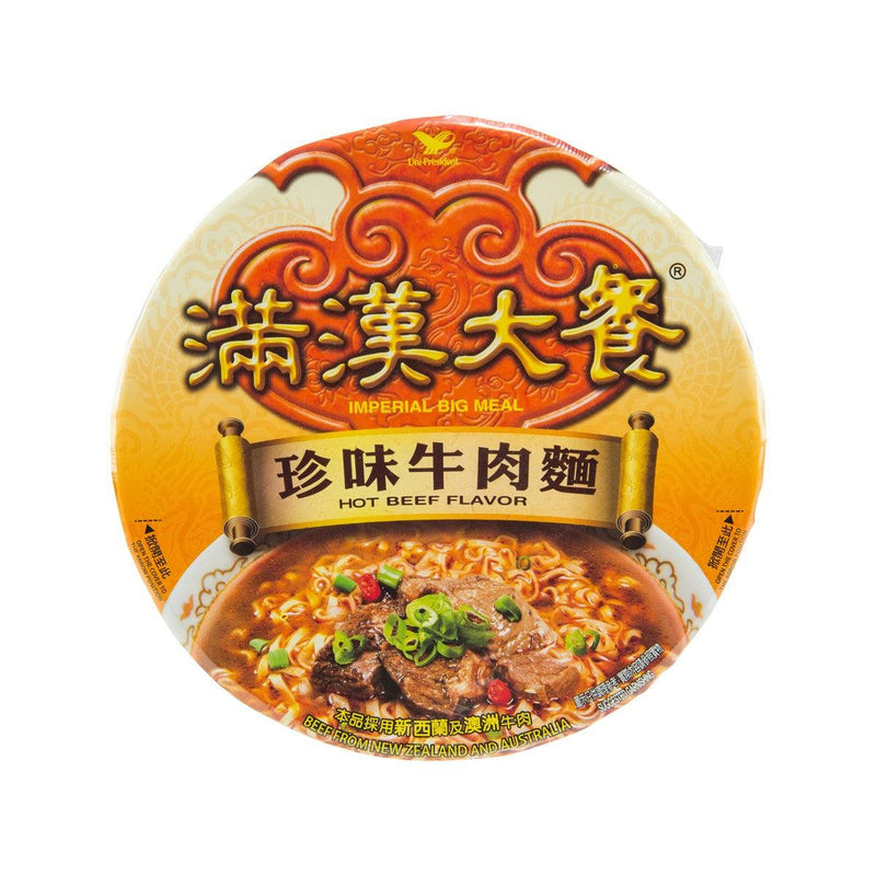 UNI PRESIDENT Imperial Big Meal Hot Beef Flavor  (187g) - city&
