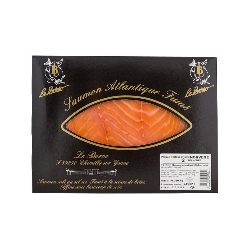LE BORVO Sliced Smoked Norwegian Salmon  (160g)