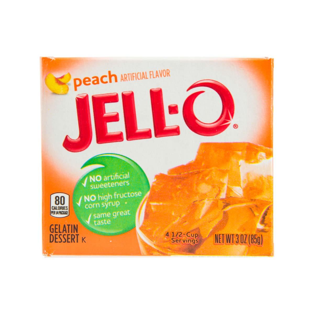 JELL-O 桃味果凍粉  (85g)