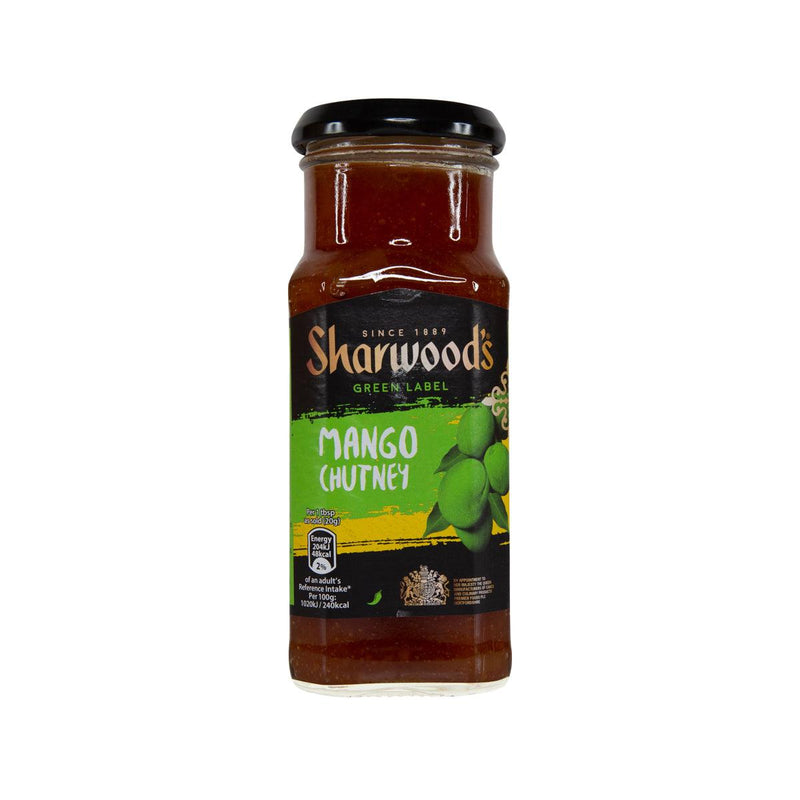 SHARWOODS Green Label Mango Chutney  (360g)
