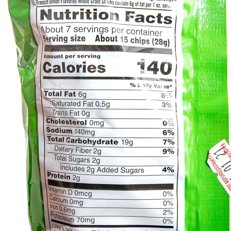 SUNCHIPS French Onion Flavored Whole Grain Snack  (184.2g)