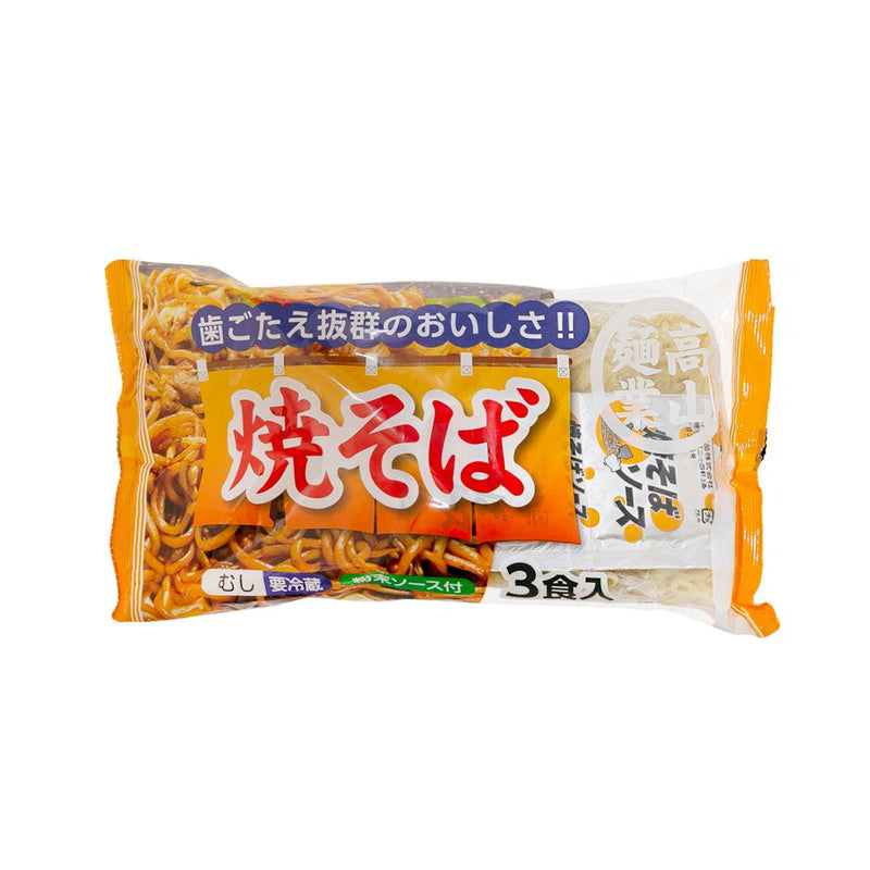 TAKAYAMA Yakisoba Fried Noodles  (3 x 135g) - city&