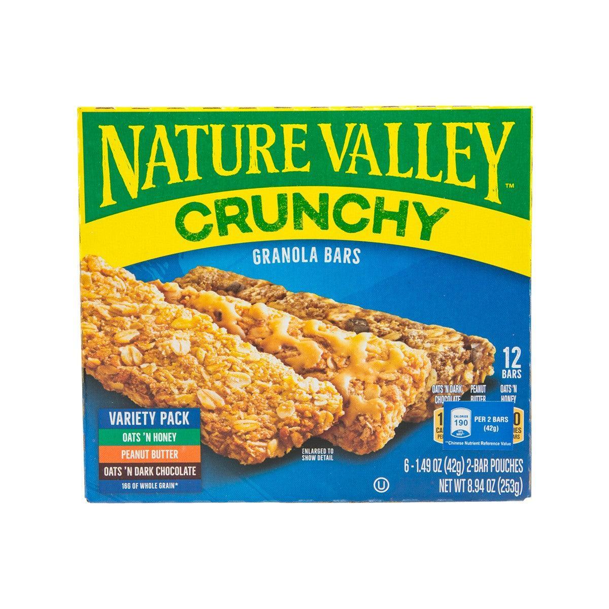 NATURE VALLEY Crunchy Granola Bars - Variety Pack  (253g)