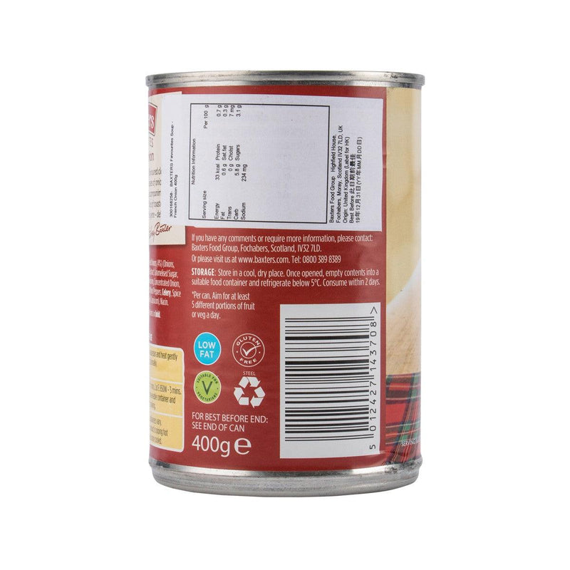 BAXTERS Favourites Soup - French Onion  (400g)