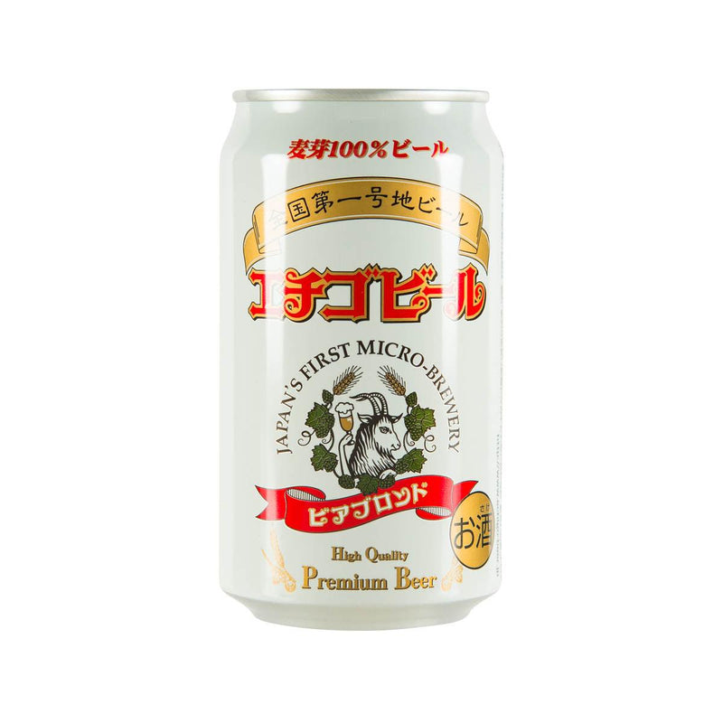 ECHIGO BEER Brond Premium Beer (Alc 5.5%)  (350mL)