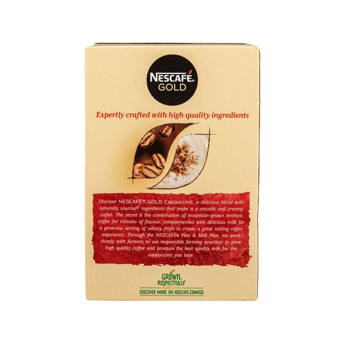 NESCAFE Instant Coffee - Cappuccino  (7 x 15.5g)