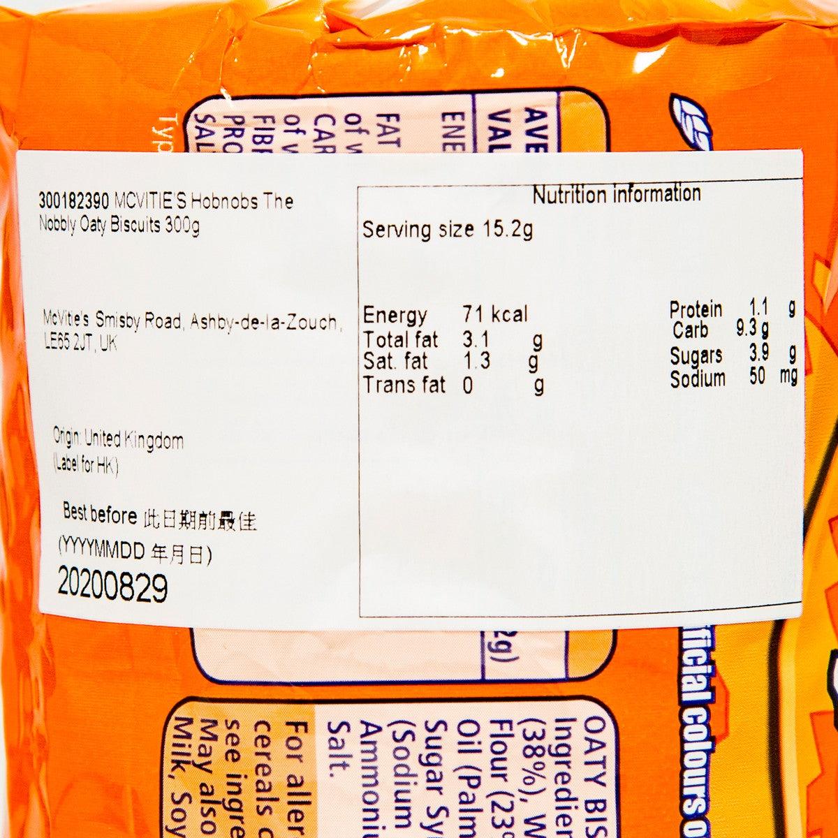 MCVITIE'S Hobnobs The Oaty One Biscuits  (255g)