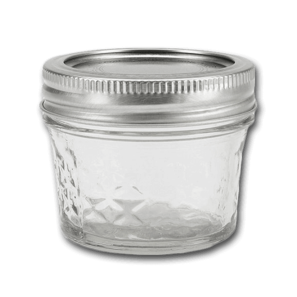 BALL Regular Mouth Quilted Crystal Jelly Jar 118mL