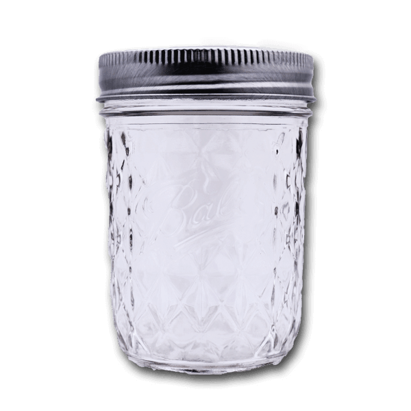 BALL Quilted Crystal Jelly Jar