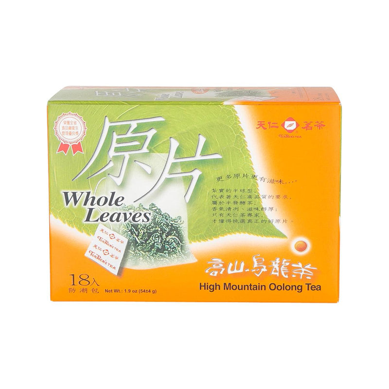 TEN REN Whole Leaves High Mountain Oolong Tea Bags  (54g) - city&