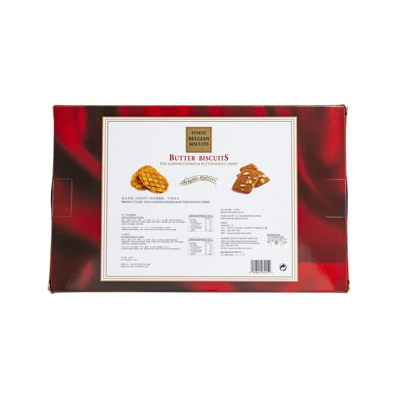 DESTROOPROLIVER Fine Almond Cookies & Butter Waffle Crisps  (425g)