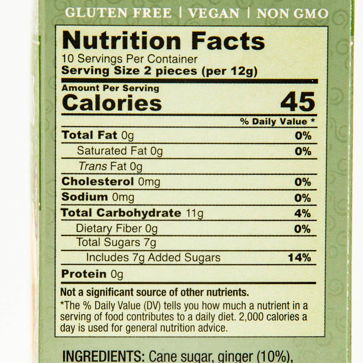 THE GINGER PEOPLE Gin-Gins Original Chewy Ginger Candy  (128g) - city'super E-Shop