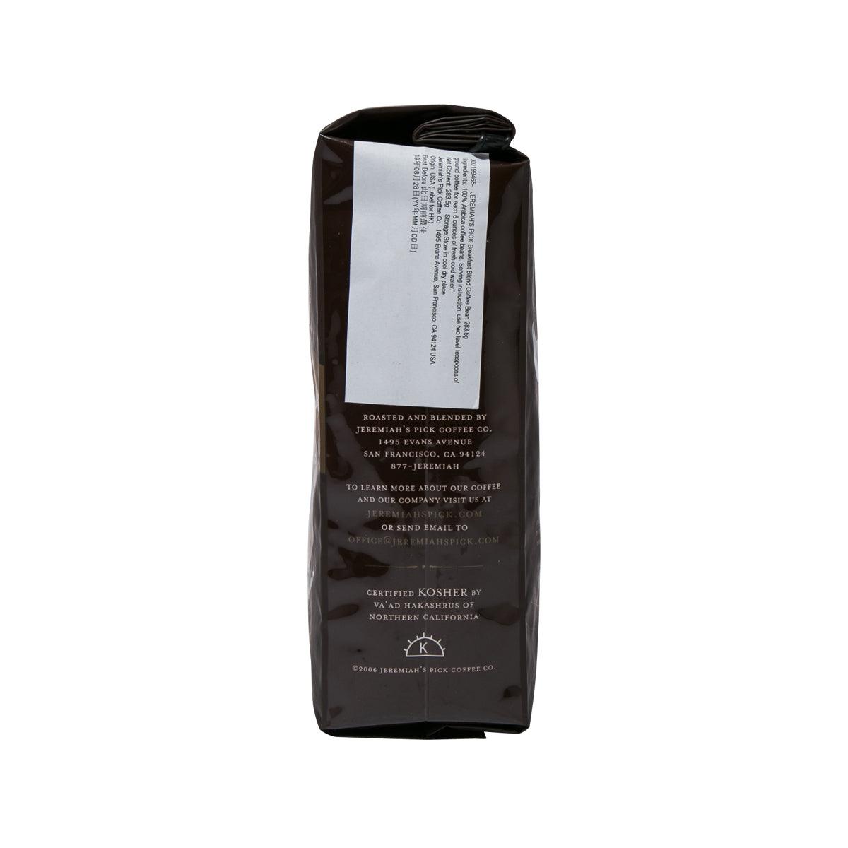 JEREMIAH'S PICK Breakfast Blend Coffee Bean  (283.5g)