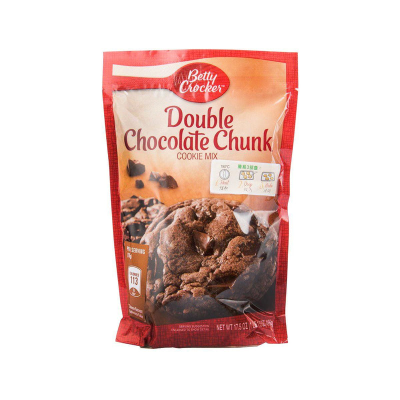 BETTY CROCKER Cookie Mix - Double Chocolate Chunk  (496g)