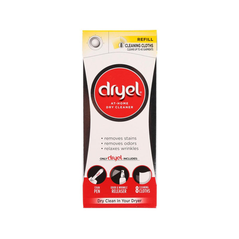 DRYEL At-home Dry Cleaner - Refill Pack  (1set)