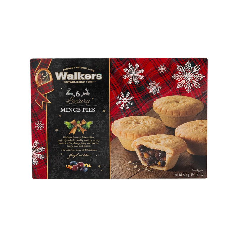 WALKERS Luxury Mincemeat Tarts  (372g) - city&