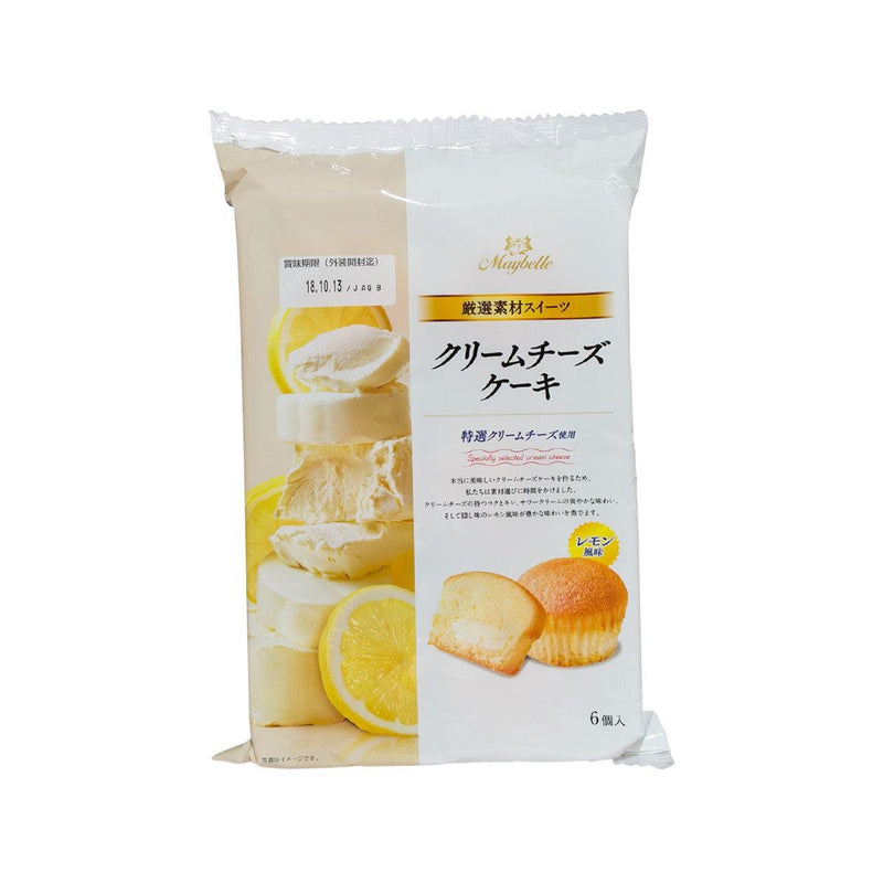 MARUNAKA SEIKA Maybelle Cream Cheese Cake - Lemon  (6pcs)