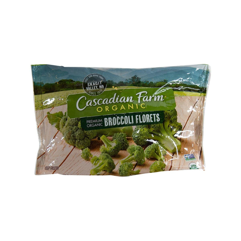 CASCADIAN FARM Premium Organic Broccoli Florets  (283g)