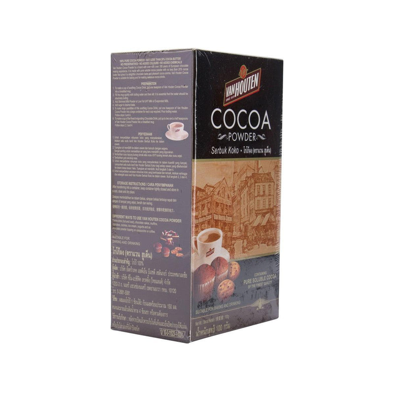 VAN HOUTEN Pure Soluble Cocoa  (100g) - city&