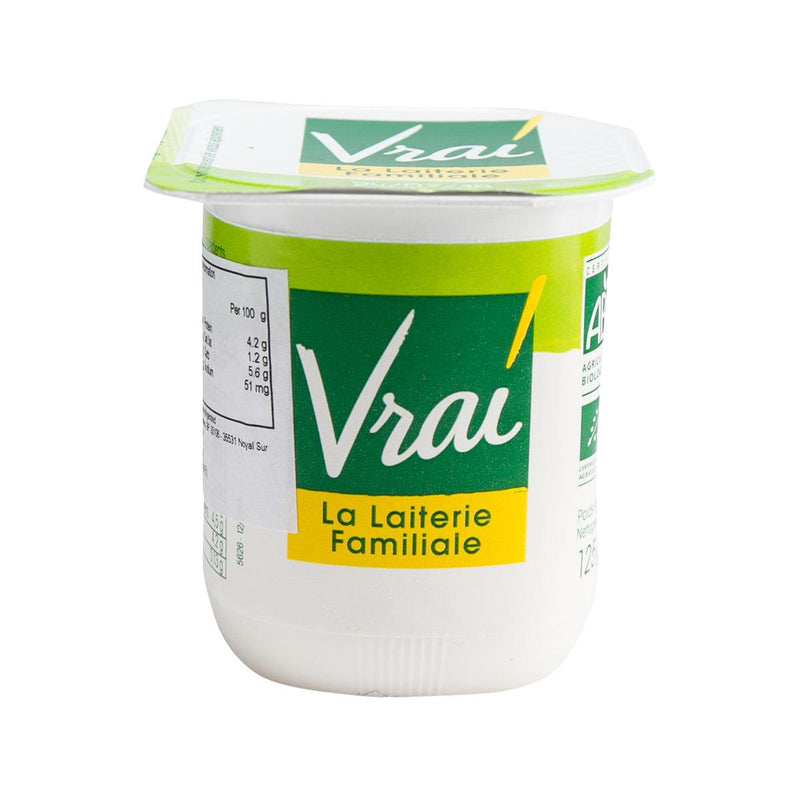 VRAI Organic Yoghurt - Plain  (125g) - city&