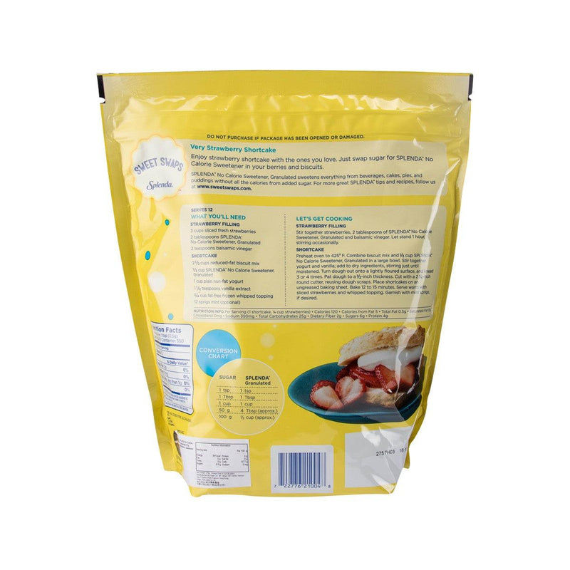 SPLENDA Zero Calorie Sweetener® - Granulated  (275g)